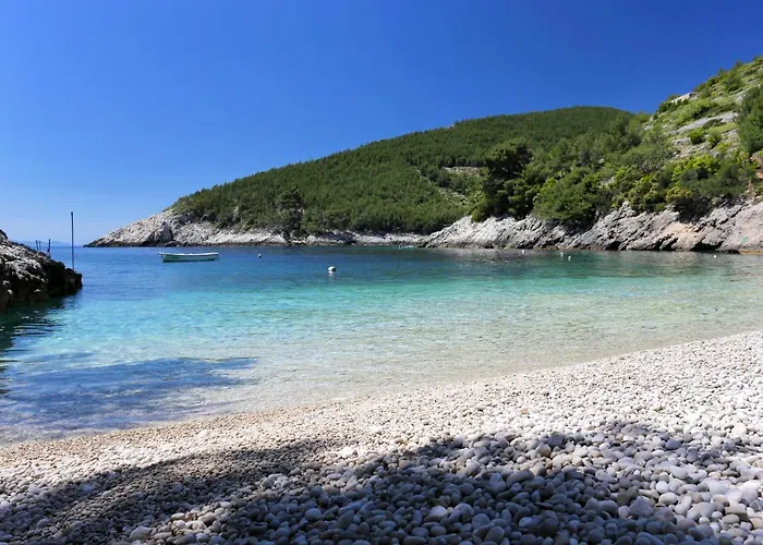 Secluded Fisherman's Cove Bratinja Luka, Korcula - 12764 Semesterbostad *