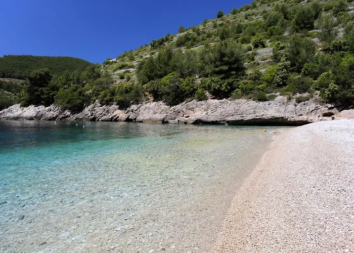 Secluded Fisherman's Cove Bratinja Luka, Korcula - 12764 度假居 Zrnovo